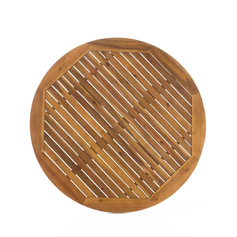 Cedros Wicker/Acacia Wood Outdoor Dining