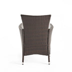 Cedros Wicker/Acacia Wood Outdoor Dining