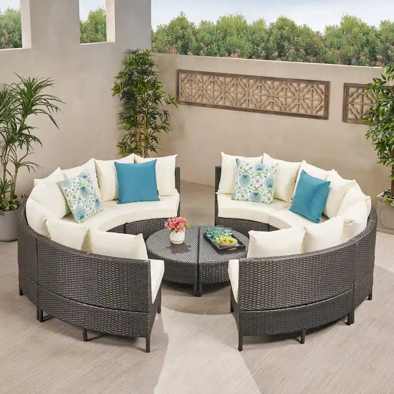 Newton All-Weather Wicker Sectional Sofa