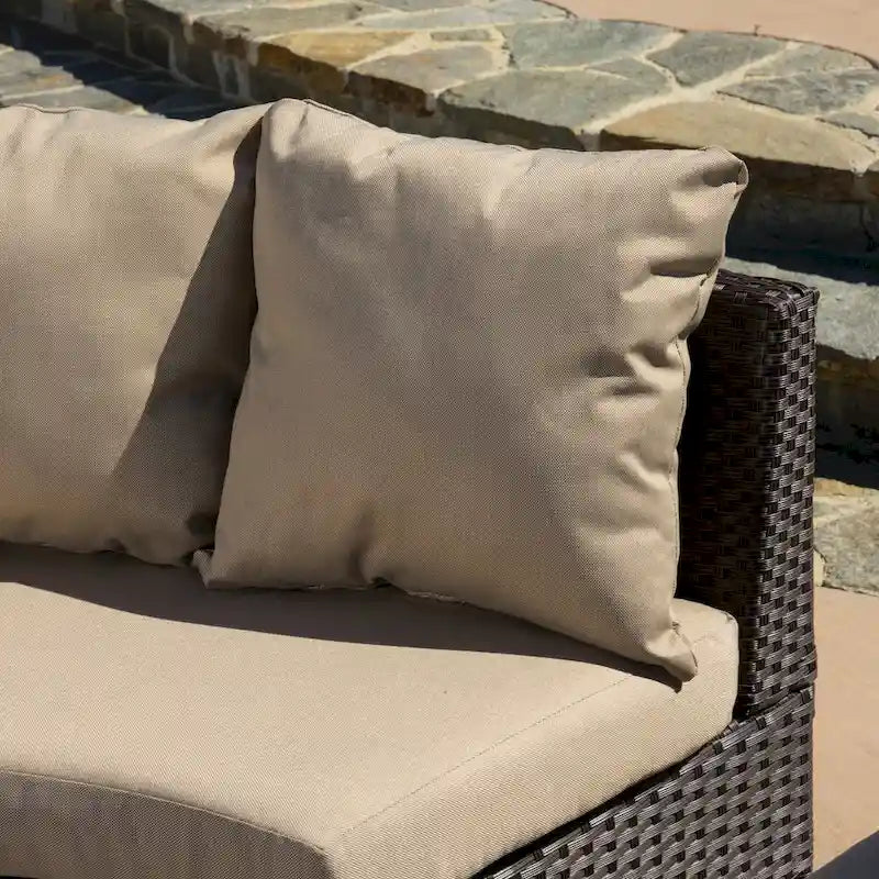 Newton All-Weather Wicker Sectional Sofa