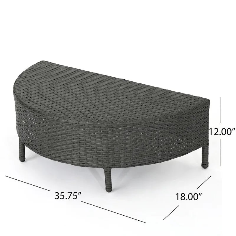 Newton All-Weather Wicker Sectional Sofa