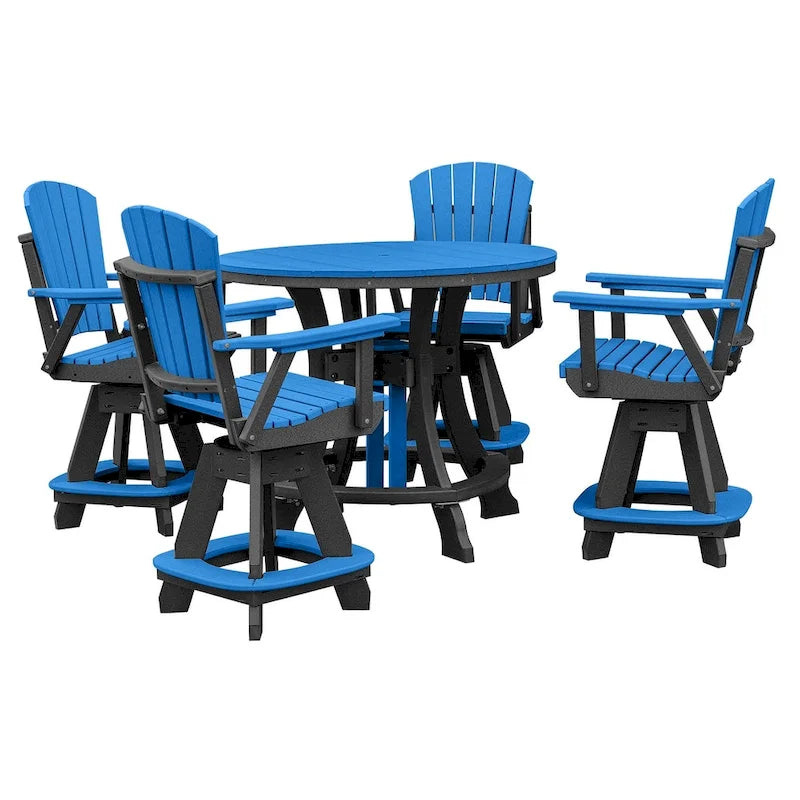 Round Counter Height Outdoor Dining