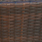 Sarah Outdoor Square Wicker Bistro Chat