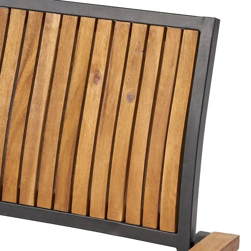 Ageman Outdoor 6 Seater Acacia Wood Dining Set by Christopher Knight Home - N/A