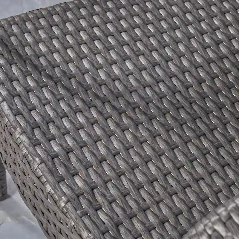 Jasper Outdoor 7 Piece Wood and Wicker Dining Set by Christopher Knight Home