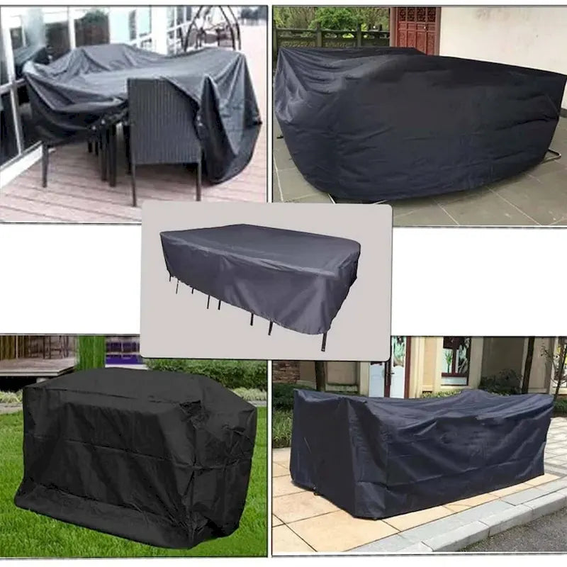 Outdoor Furniture Cover Waterproof Large Seating Protection - 126x63x29