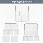 Outdoor Patio Daybed with Retractable Canopy Conversation Set