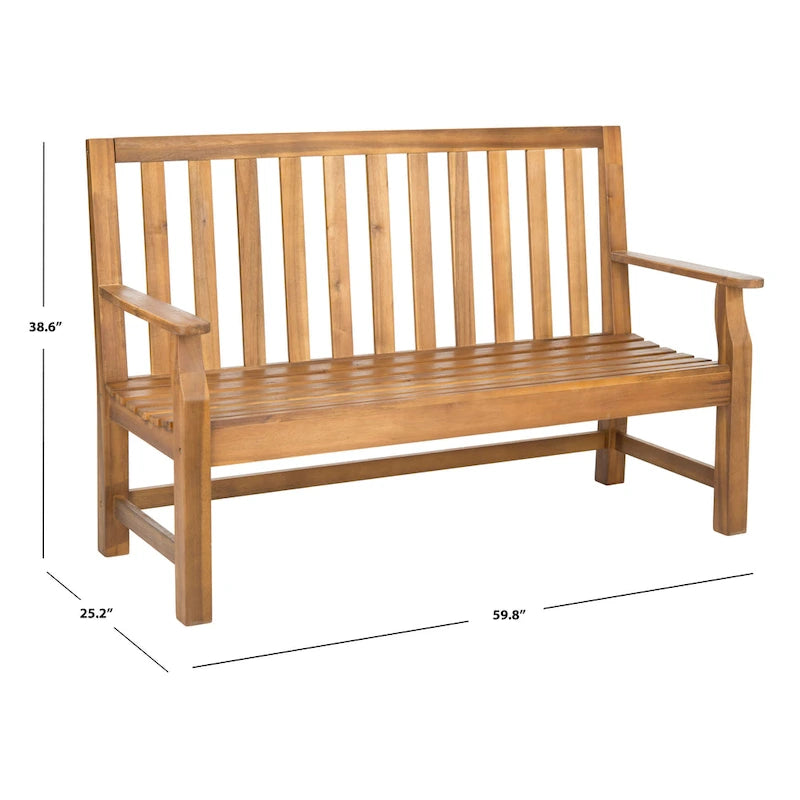 Outdoor Arushi Acacia Wood Bench