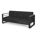 Bradenton Outdoor Wicker Seating with Sangria Cushions