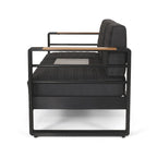 Bradenton Outdoor Wicker Seating with Sangria Cushions