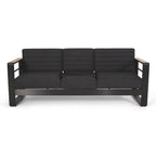 Bradenton Outdoor Wicker Seating with Sangria Cushions