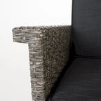 Puerta Outdoor Wicker Barstool with Cushions