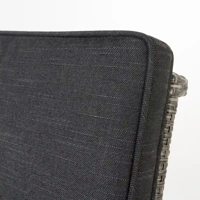 Puerta Outdoor Wicker Barstool with Cushions