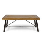 Catriona Outdoor Acacia Wood Coffee Table