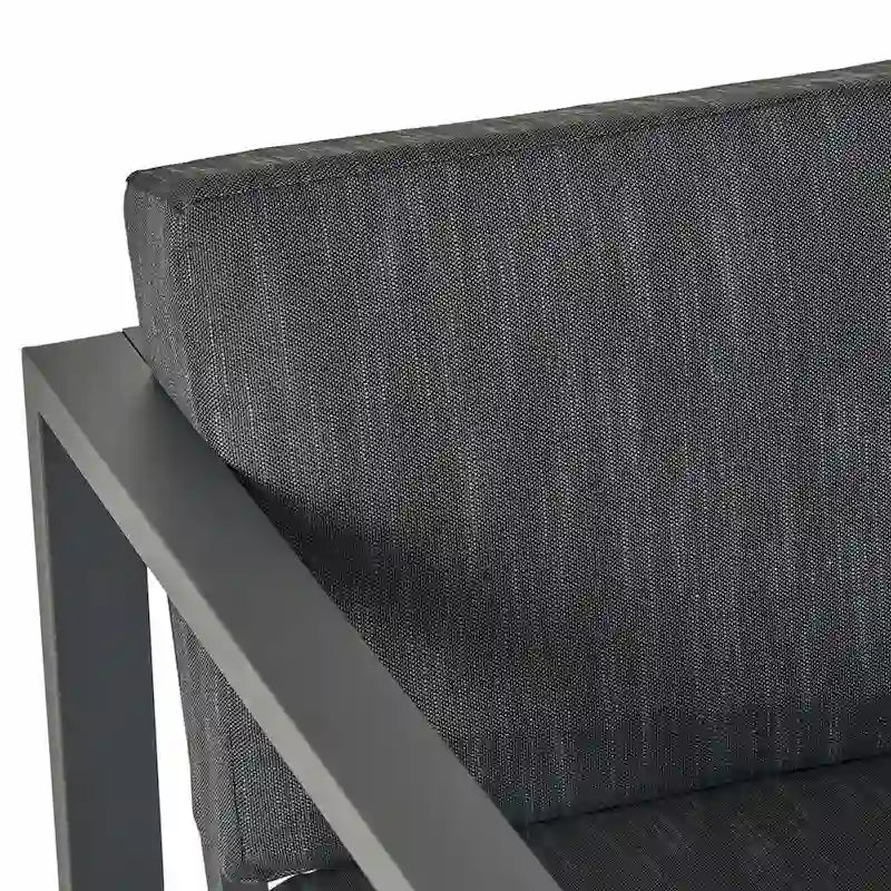 Outdoor Aluminum 6-Seater Sofa