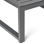 Outdoor Aluminum 6-Seater Sofa