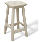 Laguna Hdpe All Weather Outdoor Patio 24 Square Counter Stool