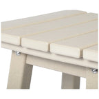 Laguna Hdpe All Weather Outdoor Patio 24 Square Counter Stool