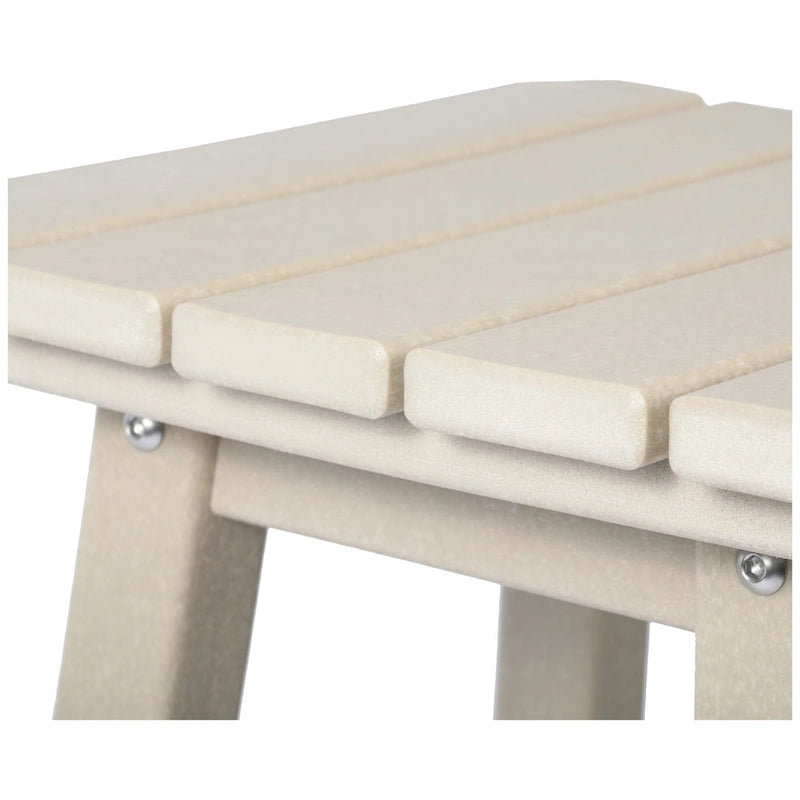 Laguna Hdpe All Weather Outdoor Patio 24 Square Counter Stool