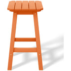 Laguna Hdpe All Weather Outdoor Patio 24 Square Counter Stool