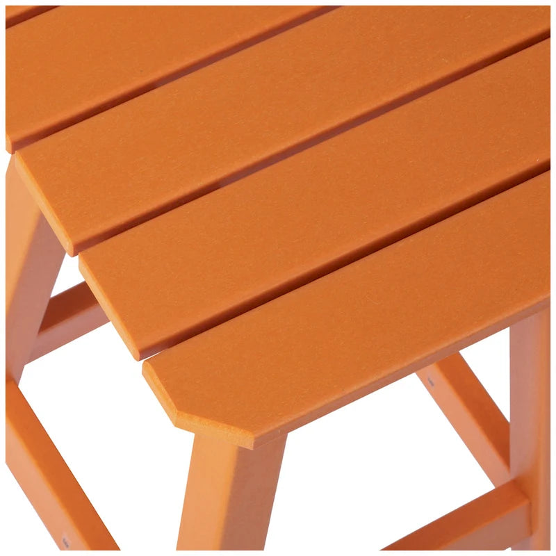 Laguna Hdpe All Weather Outdoor Patio 24 Square Counter Stool