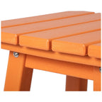Laguna Hdpe All Weather Outdoor Patio 24 Square Counter Stool