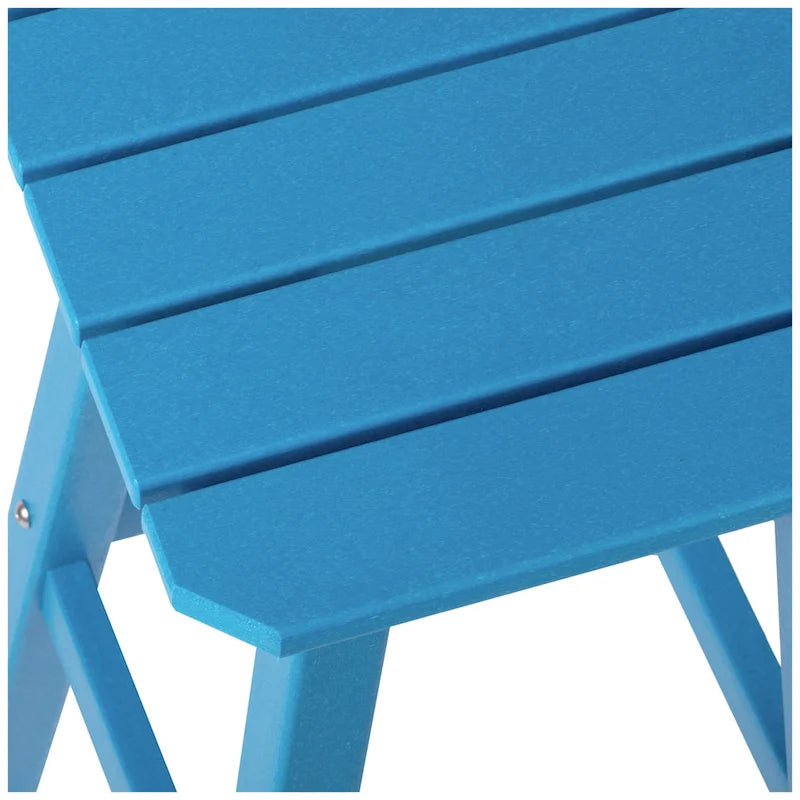 Laguna Hdpe All Weather Outdoor Patio 24 Square Counter Stool