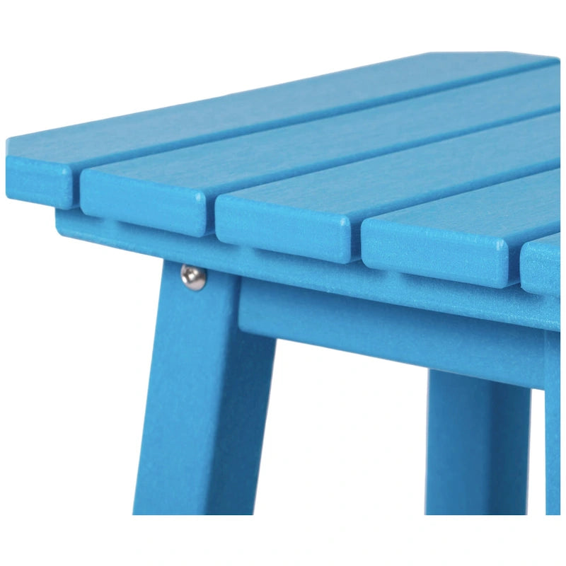 Laguna Hdpe All Weather Outdoor Patio 24 Square Counter Stool