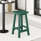 Laguna Hdpe All Weather Outdoor Patio 24 Square Counter Stool