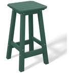 Laguna Hdpe All Weather Outdoor Patio 24 Square Counter Stool