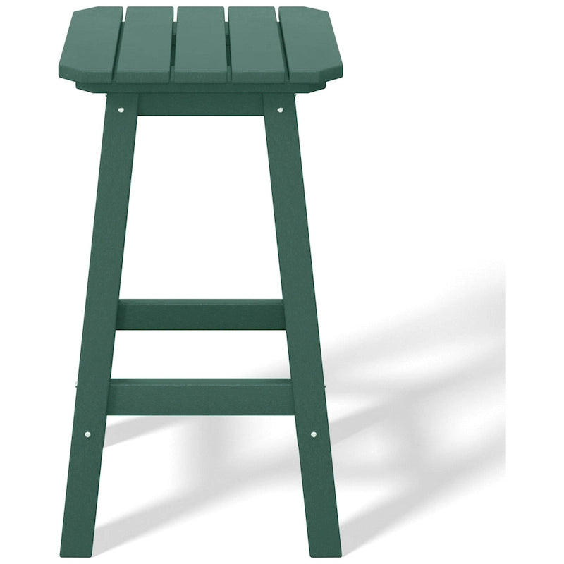 Laguna Hdpe All Weather Outdoor Patio 24 Square Counter Stool