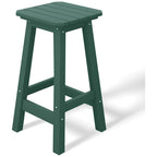 Laguna Hdpe All Weather Outdoor Patio 24 Square Counter Stool
