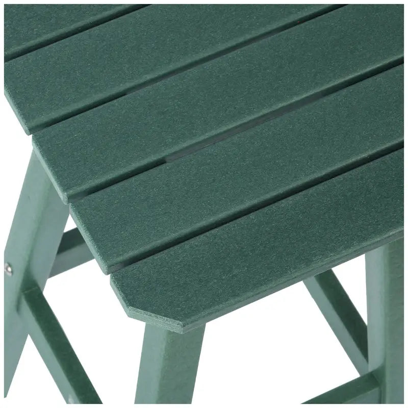 Laguna Hdpe All Weather Outdoor Patio 24 Square Counter Stool