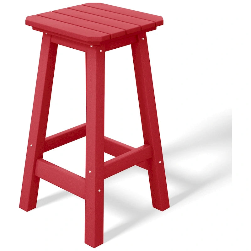 Laguna Hdpe All Weather Outdoor Patio 24 Square Counter Stool