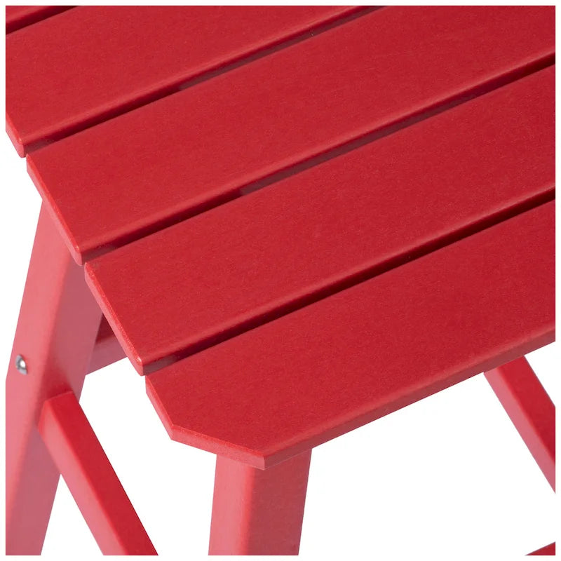 Laguna Hdpe All Weather Outdoor Patio 24 Square Counter Stool