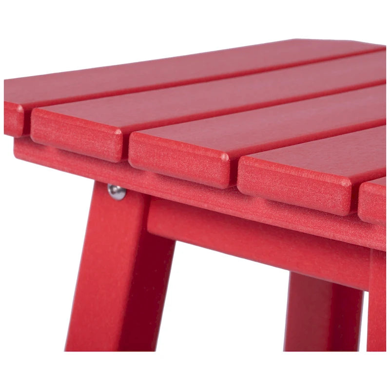 Laguna Hdpe All Weather Outdoor Patio 24 Square Counter Stool