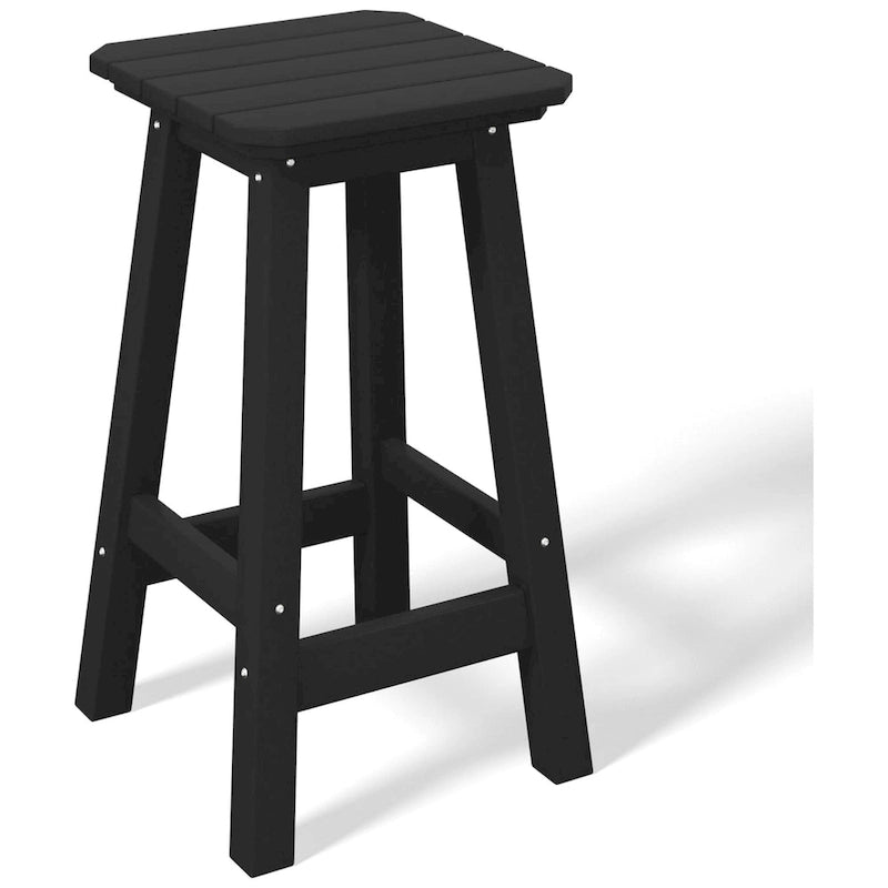 Laguna Hdpe All Weather Outdoor Patio 24 Square Counter Stool