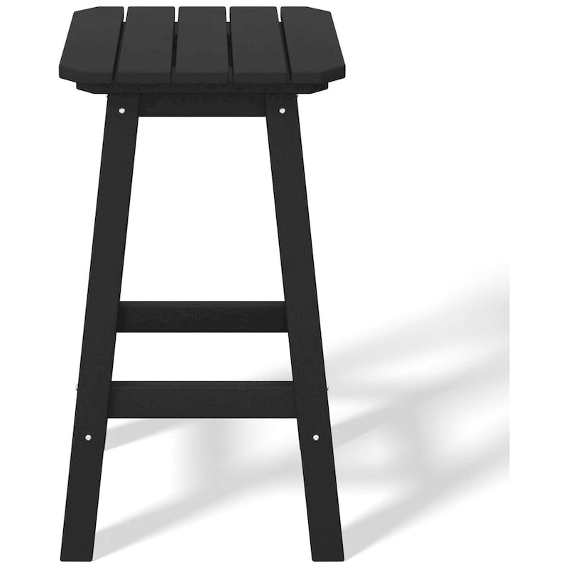 Laguna Hdpe All Weather Outdoor Patio 24 Square Counter Stool