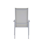 Melbourne High Back Outdoor Aluminum Chair with Sling Seat