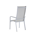 Melbourne High Back Outdoor Aluminum Chair with Sling Seat