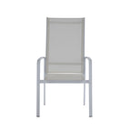 Melbourne High Back Outdoor Aluminum Chair with Sling Seat