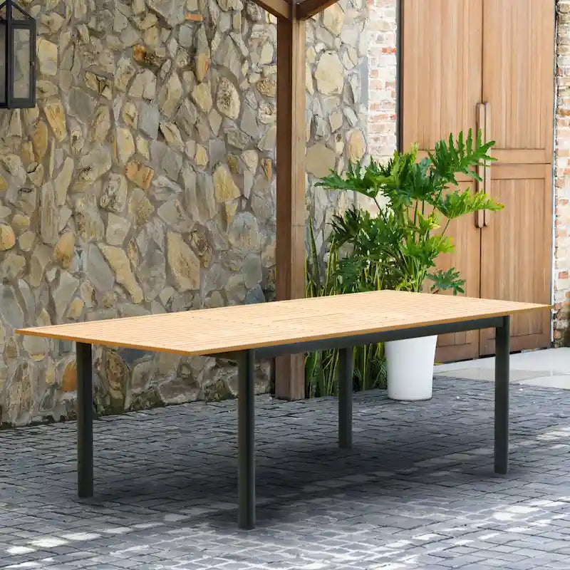 Amazonia Vail 7-Piece Teak Finish Patio Dining set