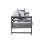 Signature Design by Ashley Amora Outdoor Poly All Weather Sofa with Cushion - 79W x 30D x 26H