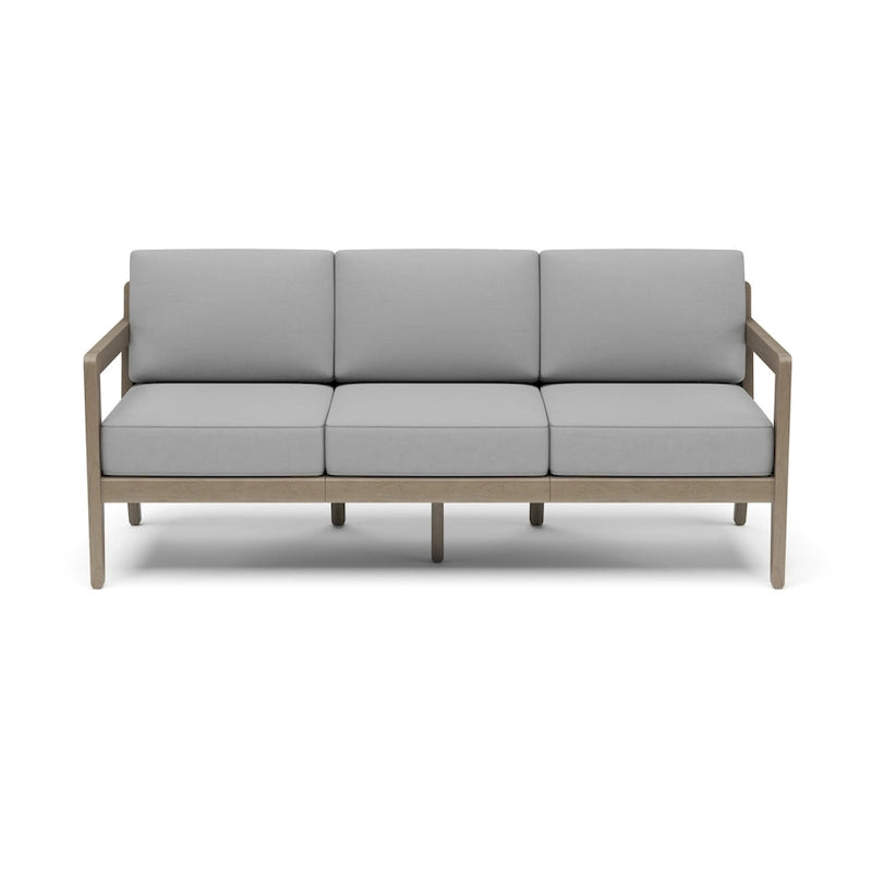 Homestyles Sustain Gray Wood Outdoor Sofa - 69 x 29 x 31