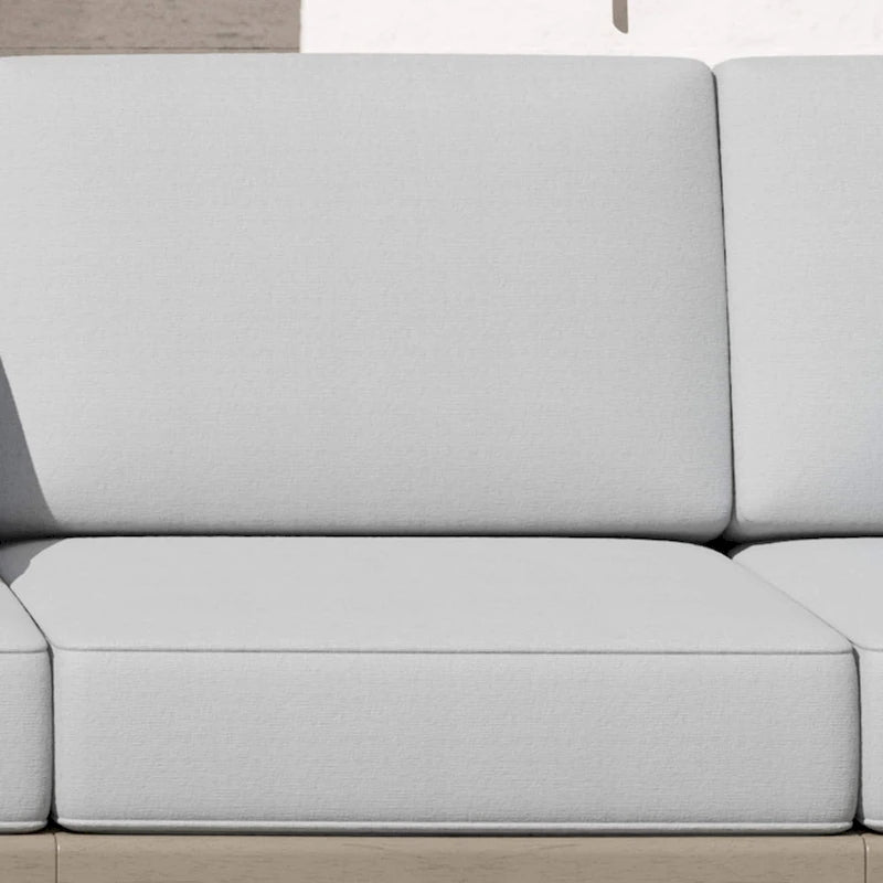 Sustain Gray Wood Outdoor Sofa
