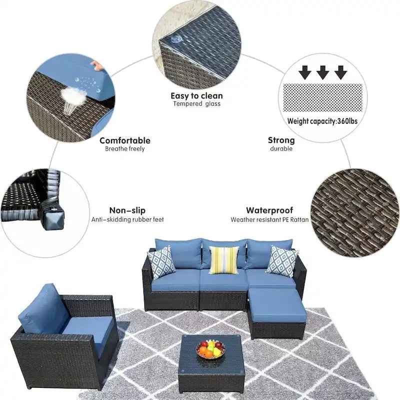 Large Outdoor Patio Furniture