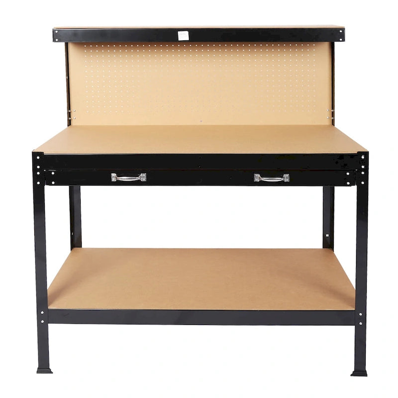Outdoor Wood Work Bench 45.3inch