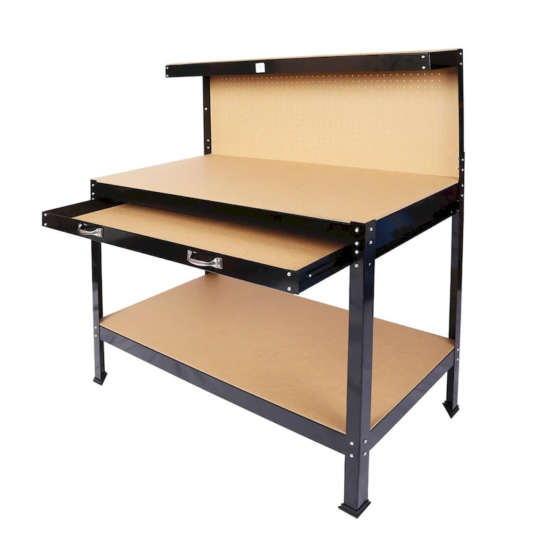Outdoor Wood Work Bench 45.3inch
