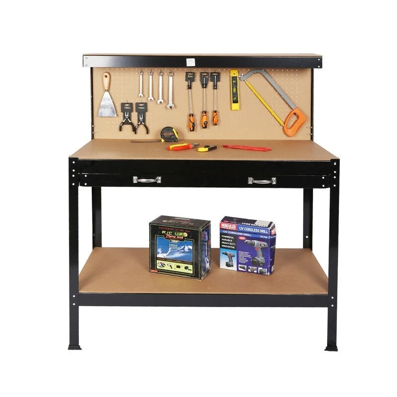 Outdoor Wood Work Bench 45.3inch