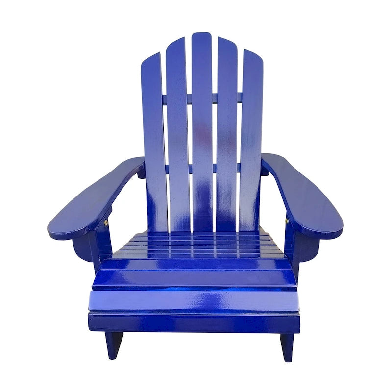 Outdoor Wood Children Adirondack Chair